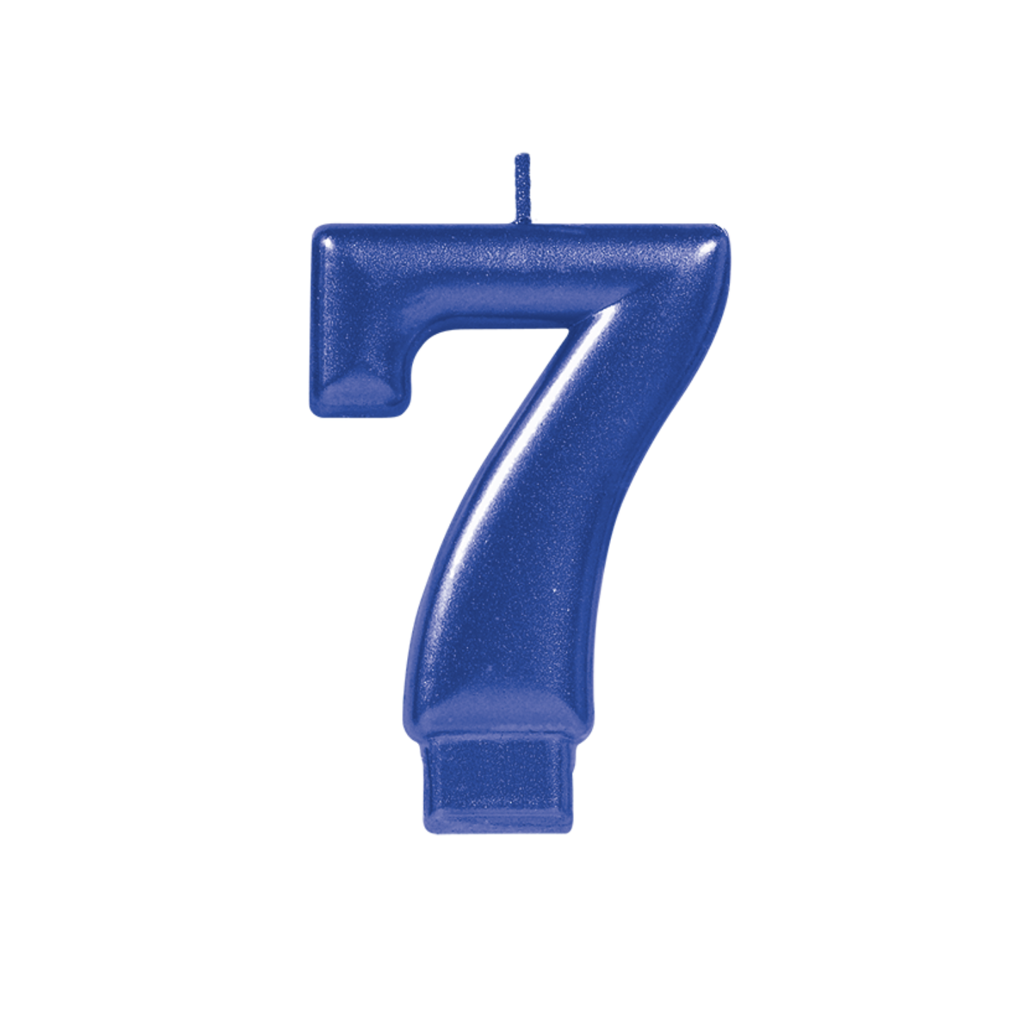 Vela Número Azul 7