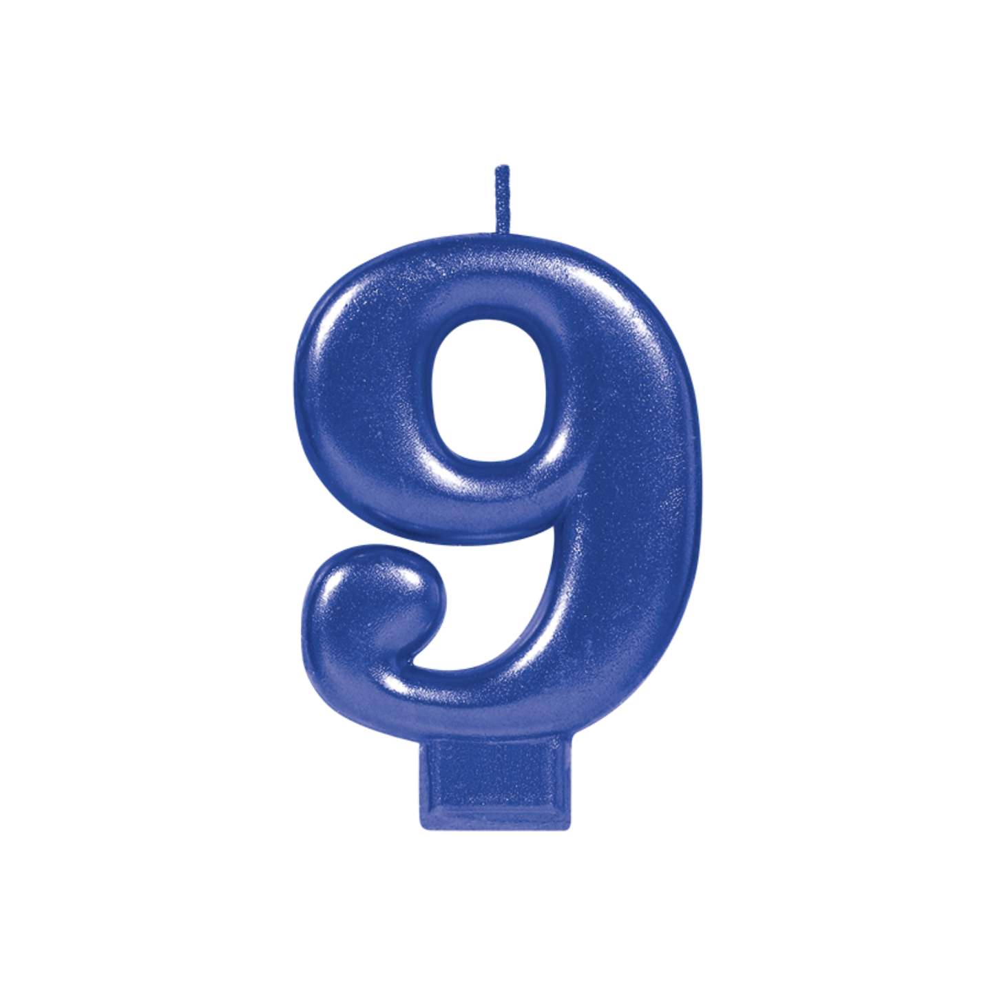 Vela Número Azul 9