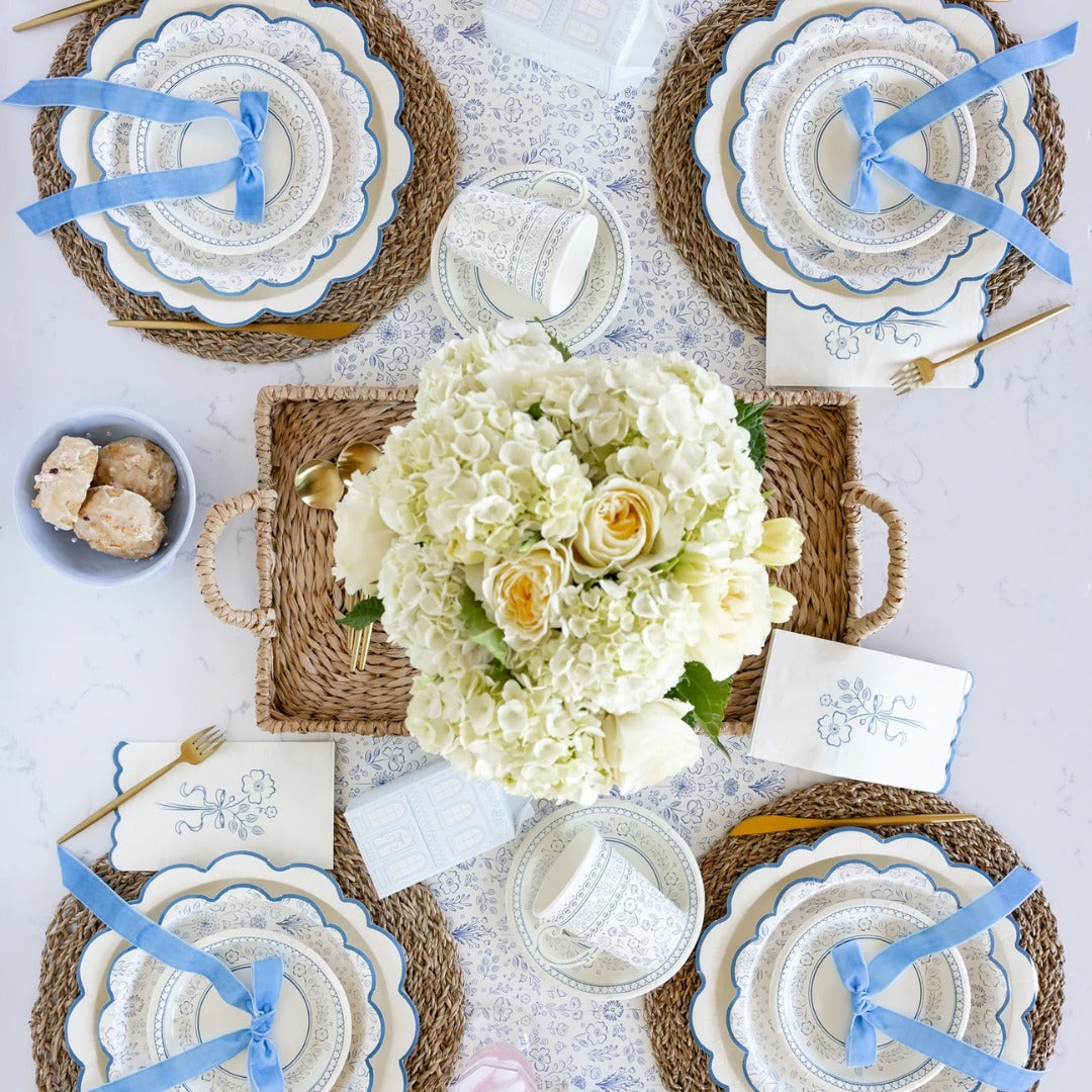 Pembroke Floral Paper Table Runner