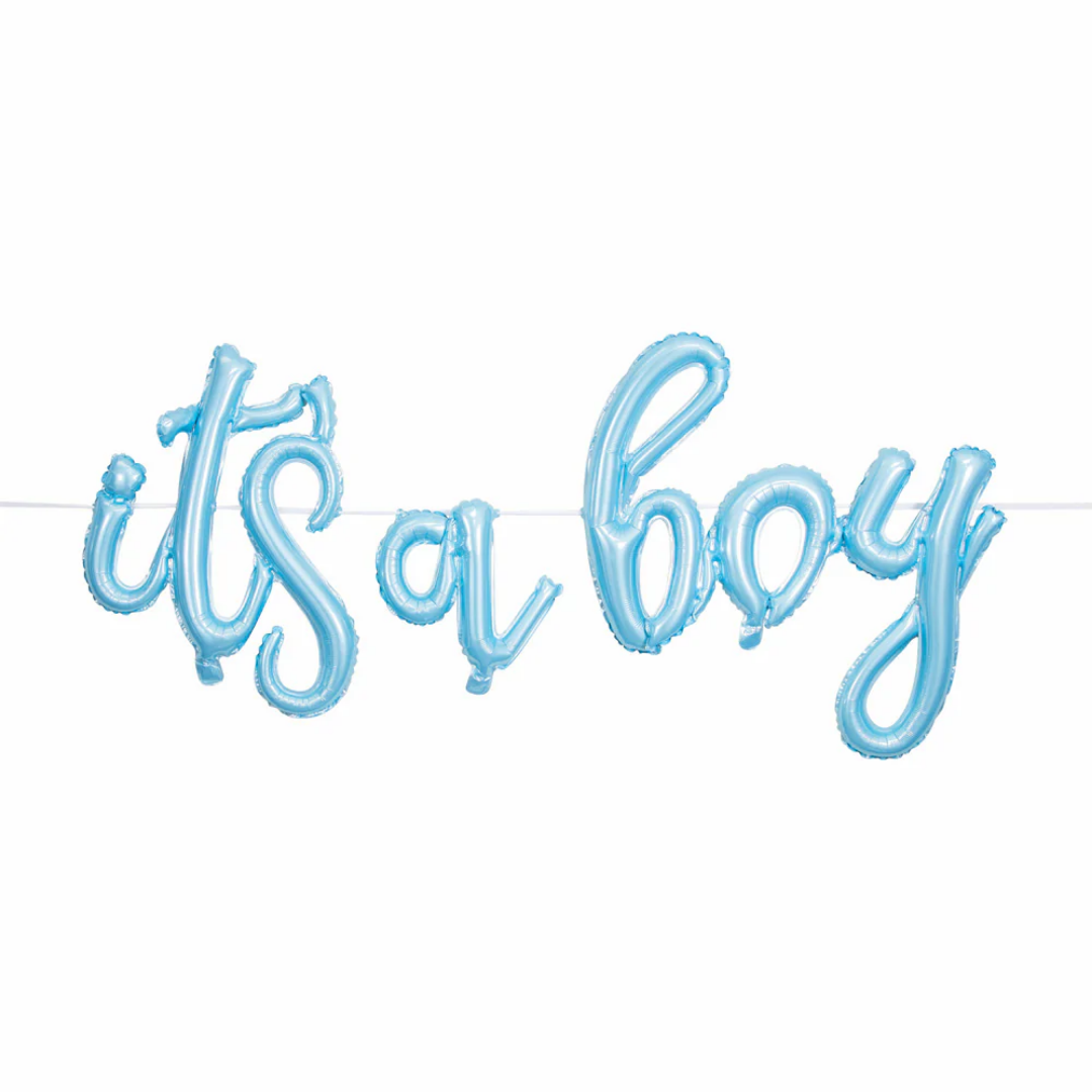 Banner Its a Boy Globo