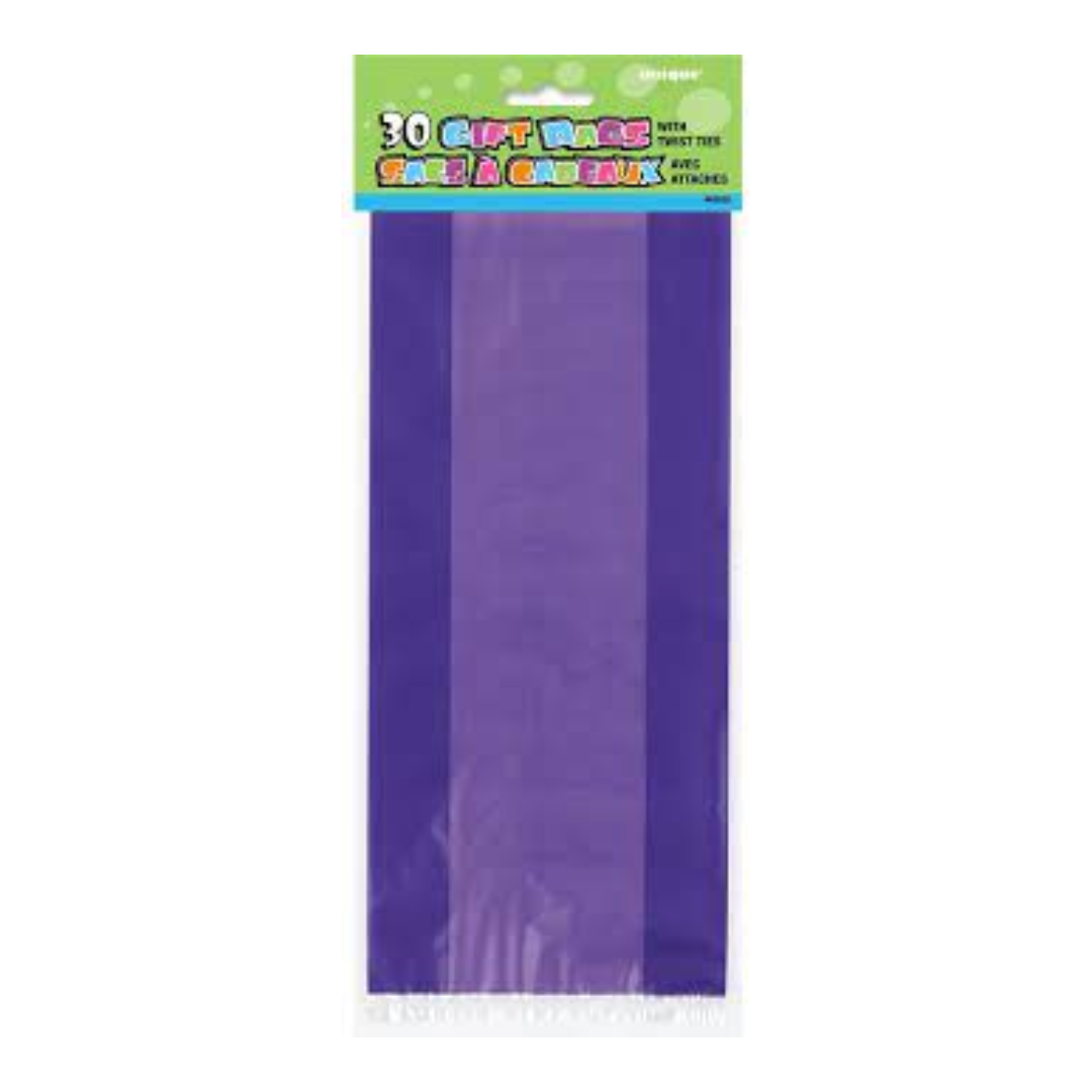 Bolsa Celofan Morado (30 pz)