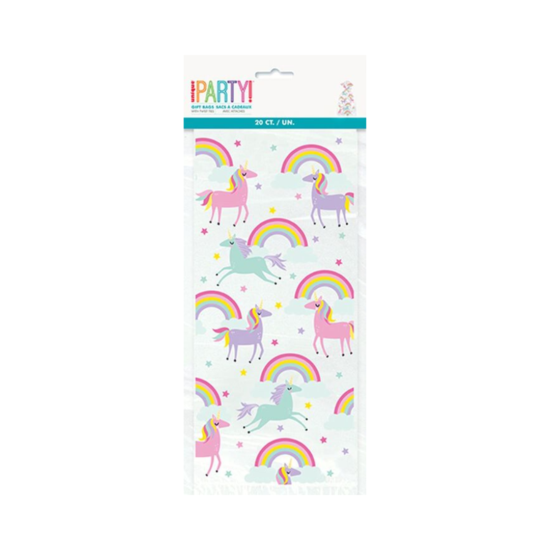 Bolsa Celofan Unicornio (20 pz)