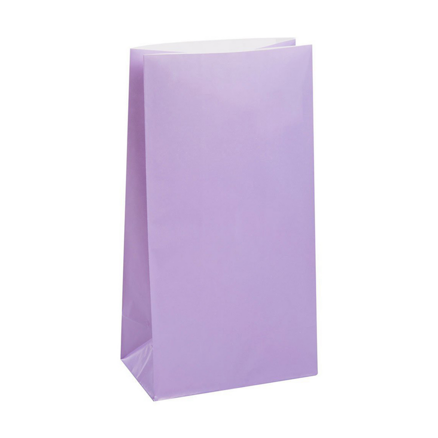 Bolsa de Papel Lila (12 piezas)