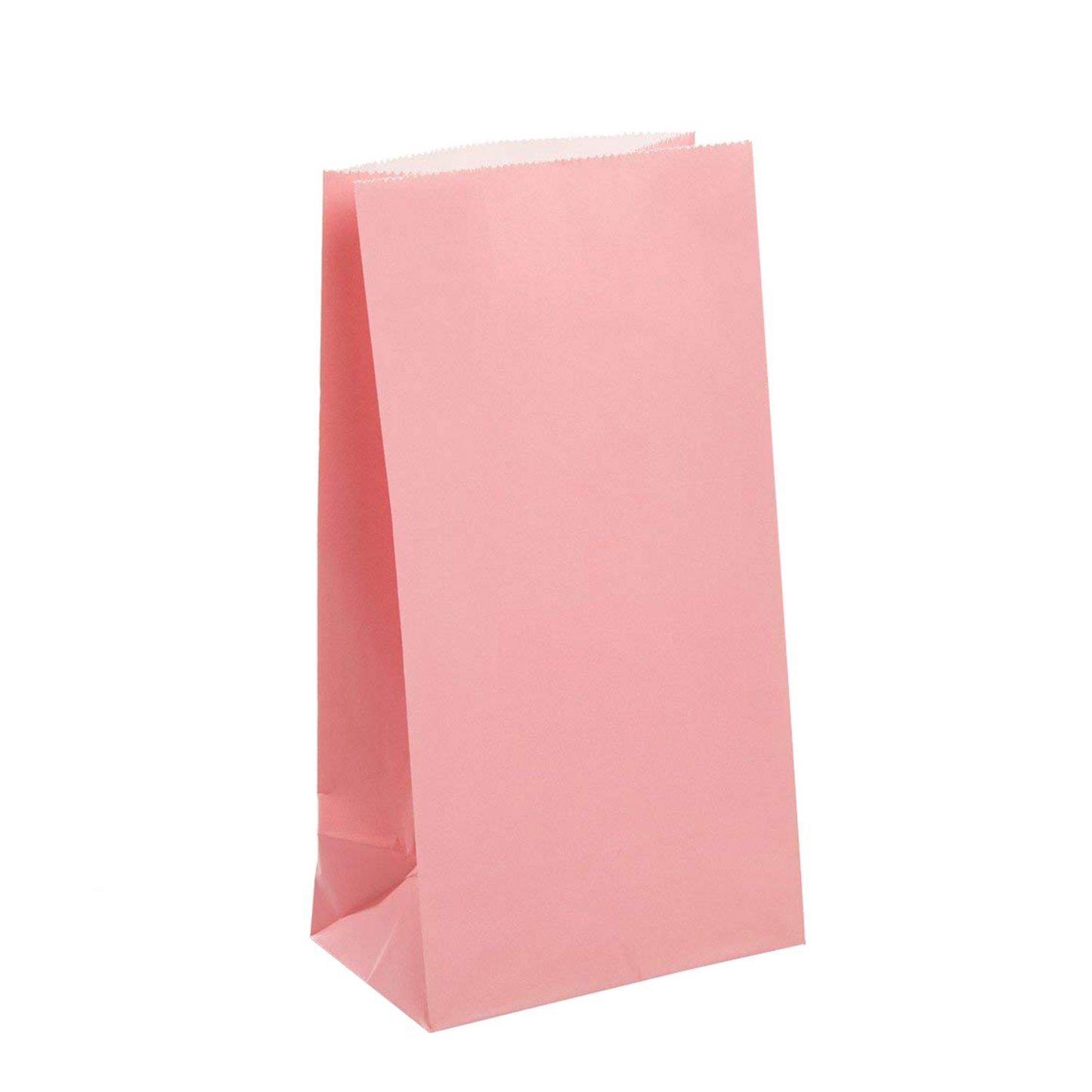 Bolsa de Papel Rosa Pastel (12 piezas)