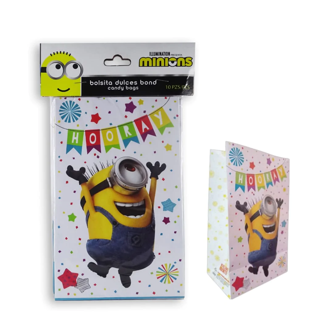 Bolsita Dulces Bond Minions