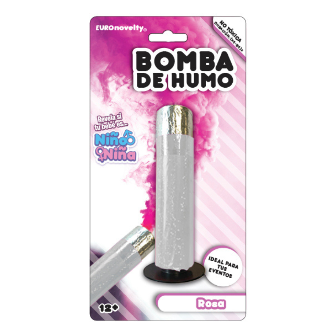 Bomba De Humo Reveladora Rosa
