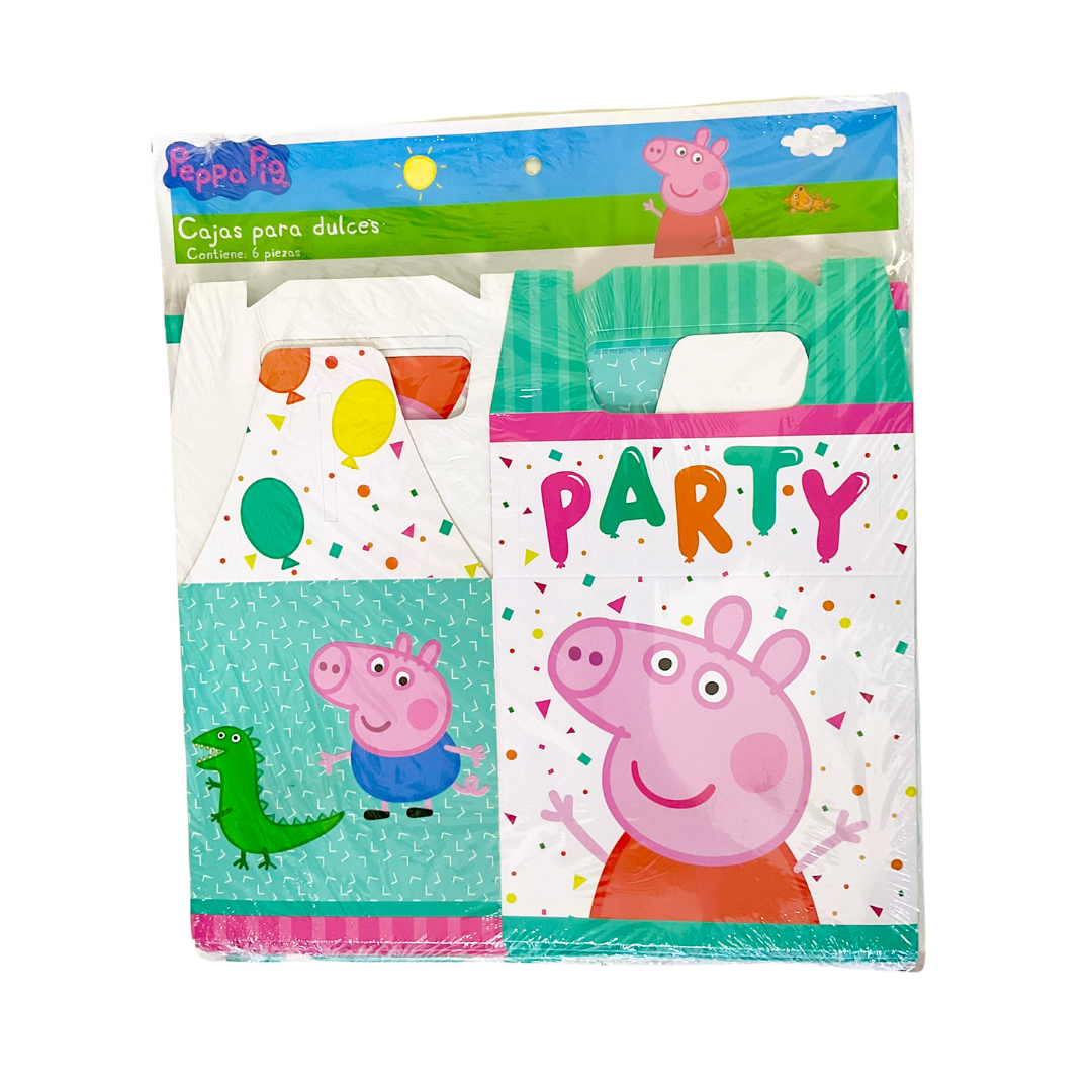 Caja para Dulces Peppa Pig
