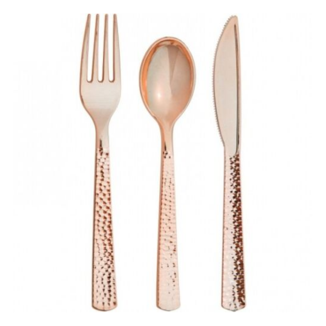 Cubiertos Surtidos Rose Gold