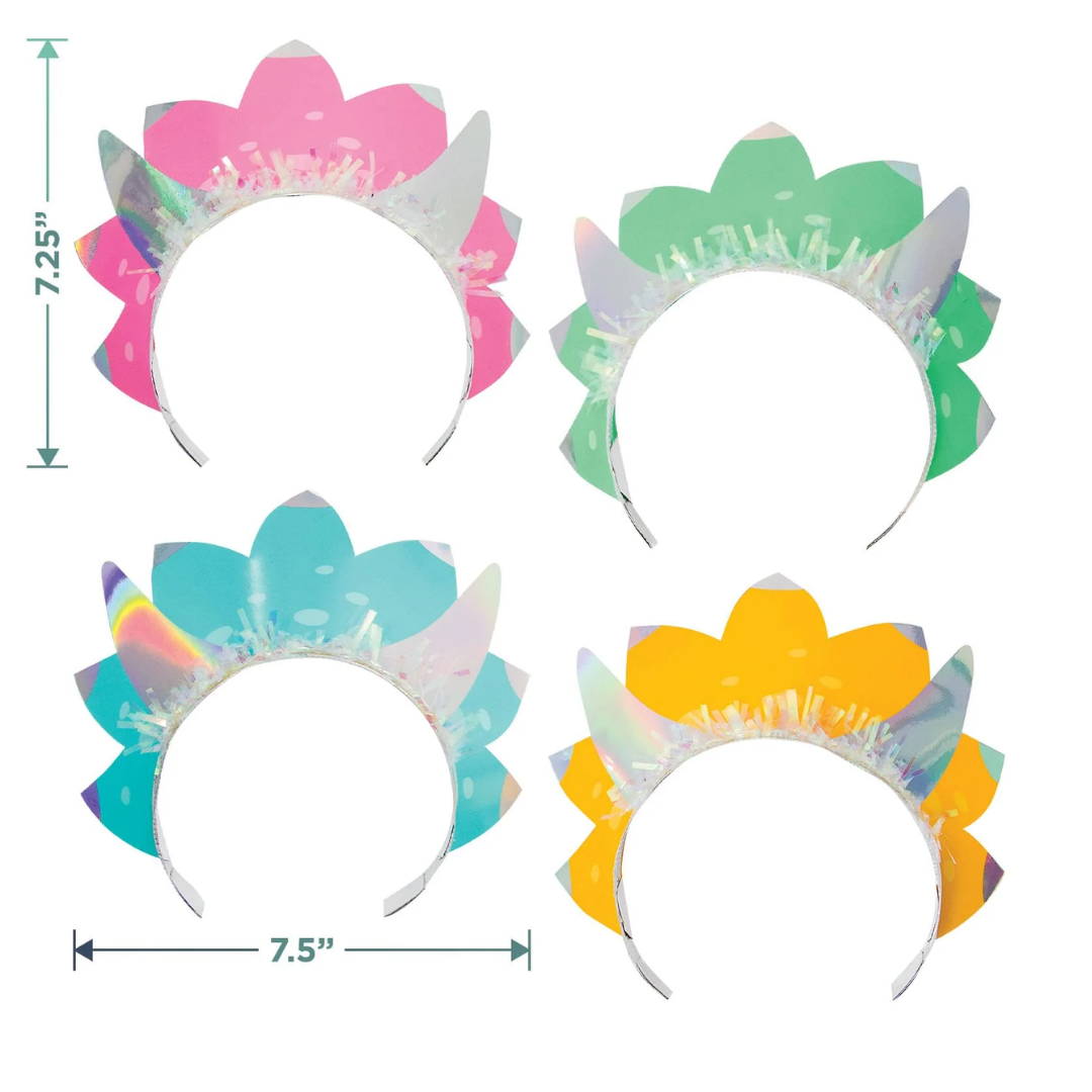 Diademas Dino Party (8 pz)