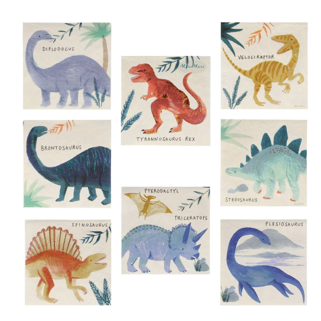 Dinosaur Kingdom Small Napkins