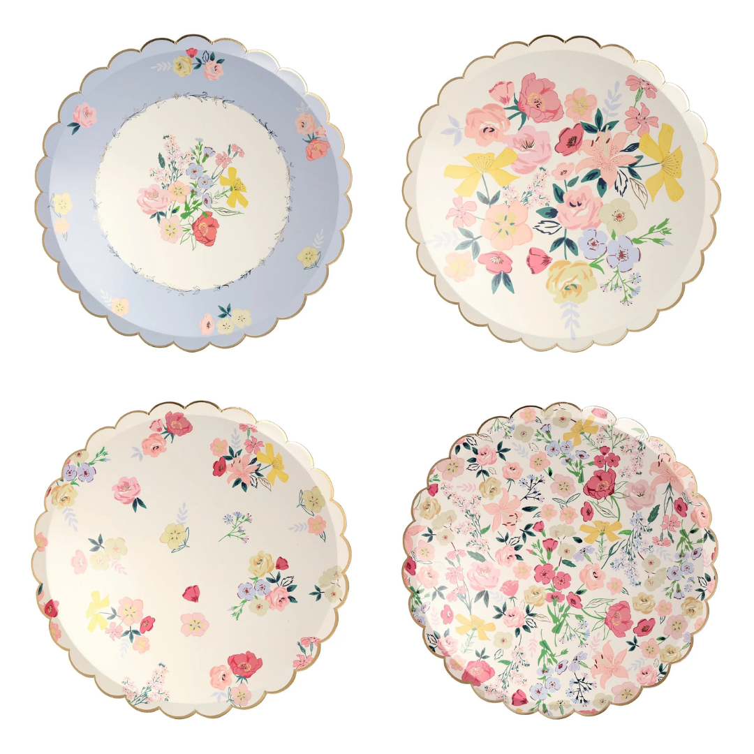English Garden Dinner Plates