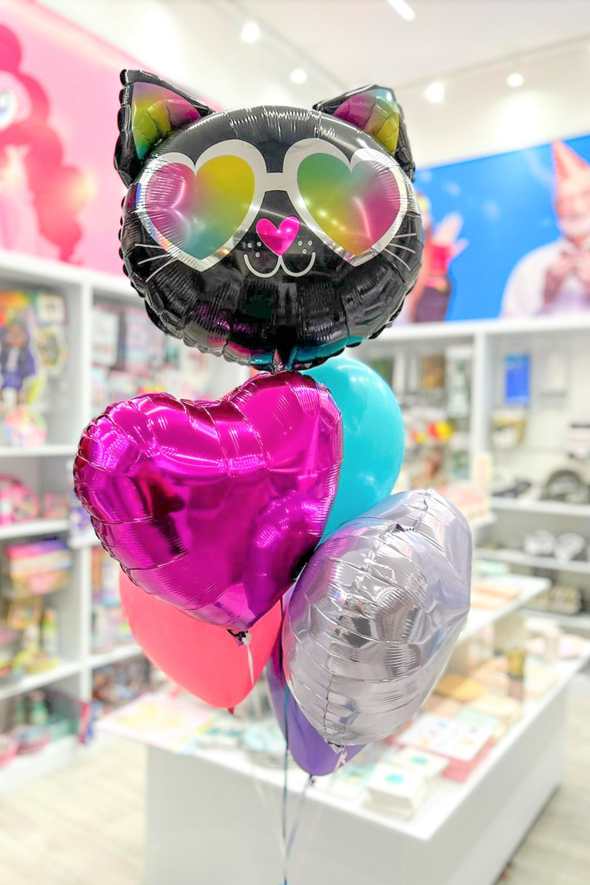 Globos Bouquet Gato