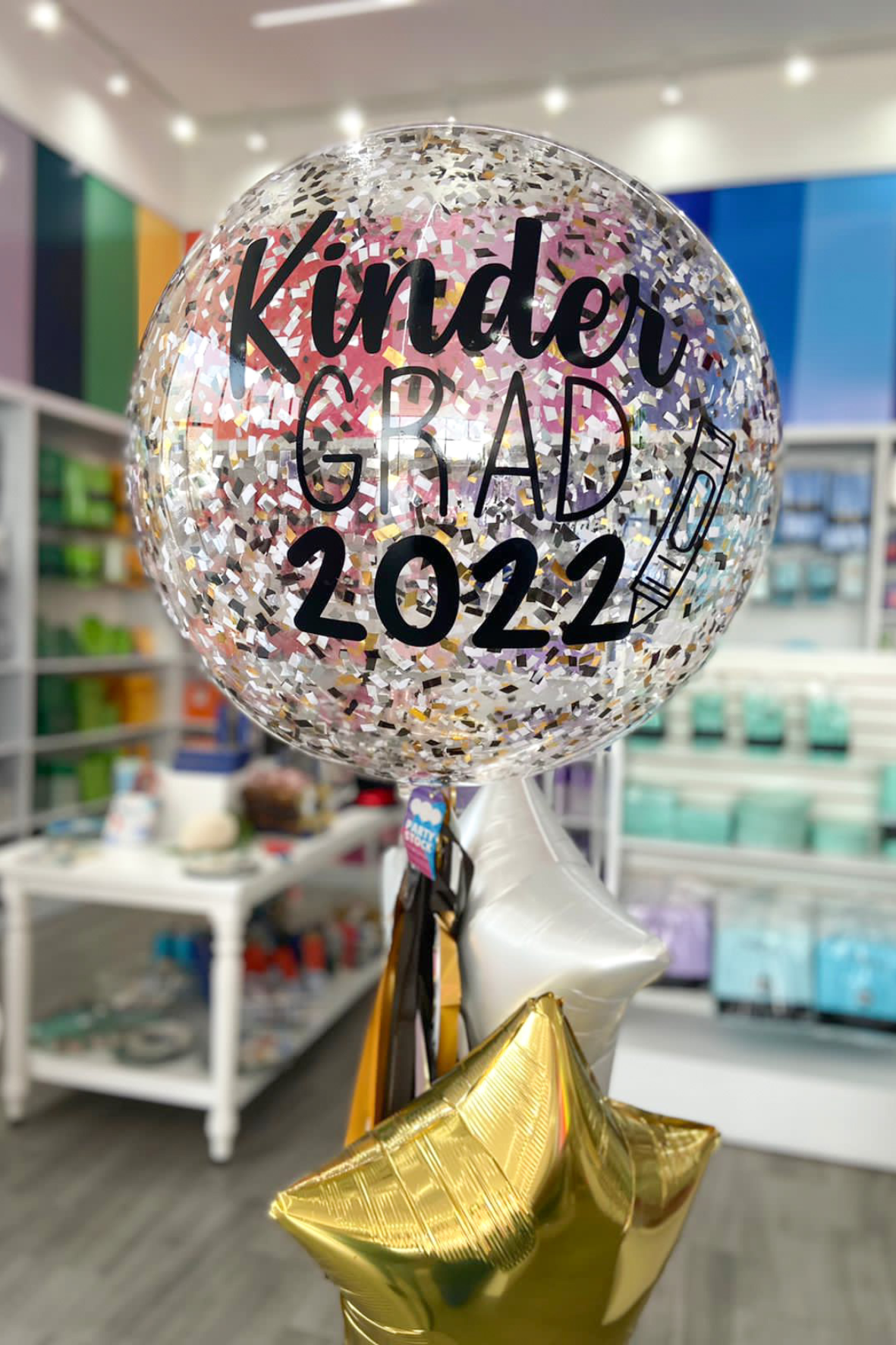 Burbuja Grad Confetti