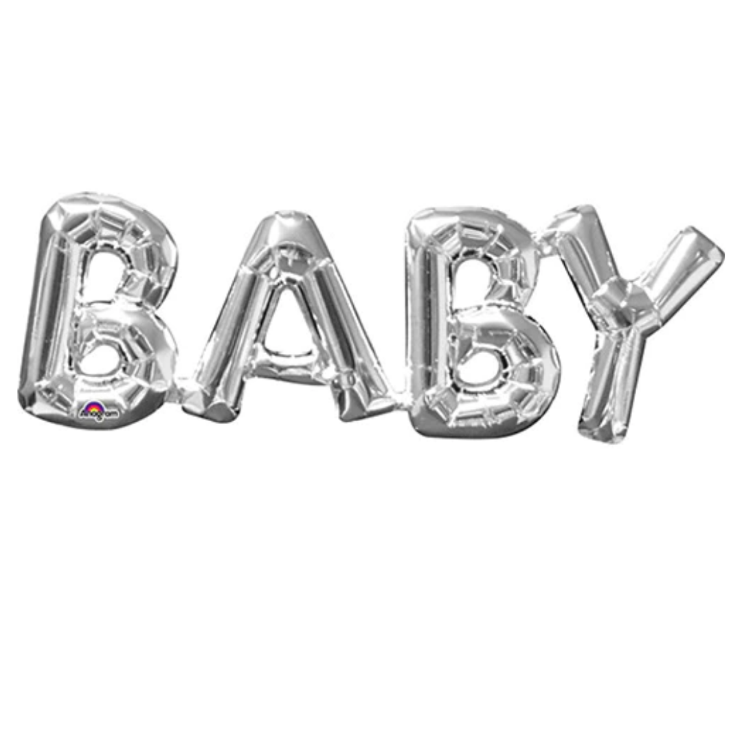 Globo Baby Plata