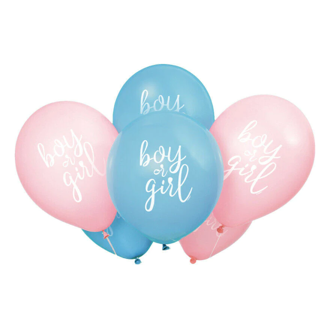 Globos 12" Gender Reveal
