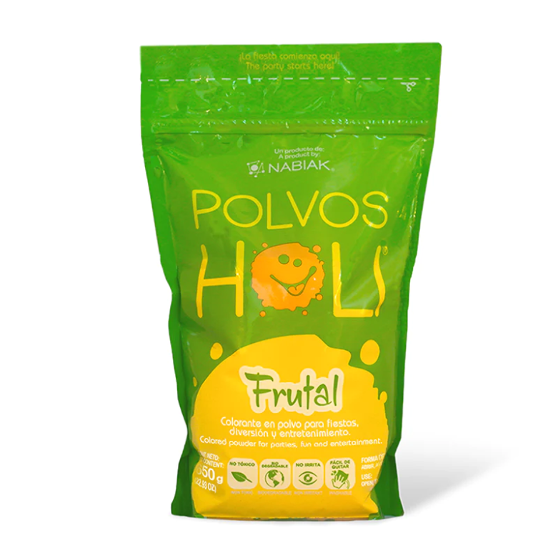 Holi Frutal Amarillo-Vainilla MAXIBOLSA
