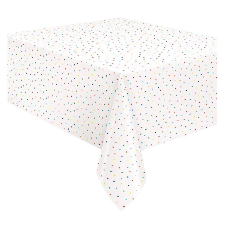 Mantel Rectángular Dots & Stars