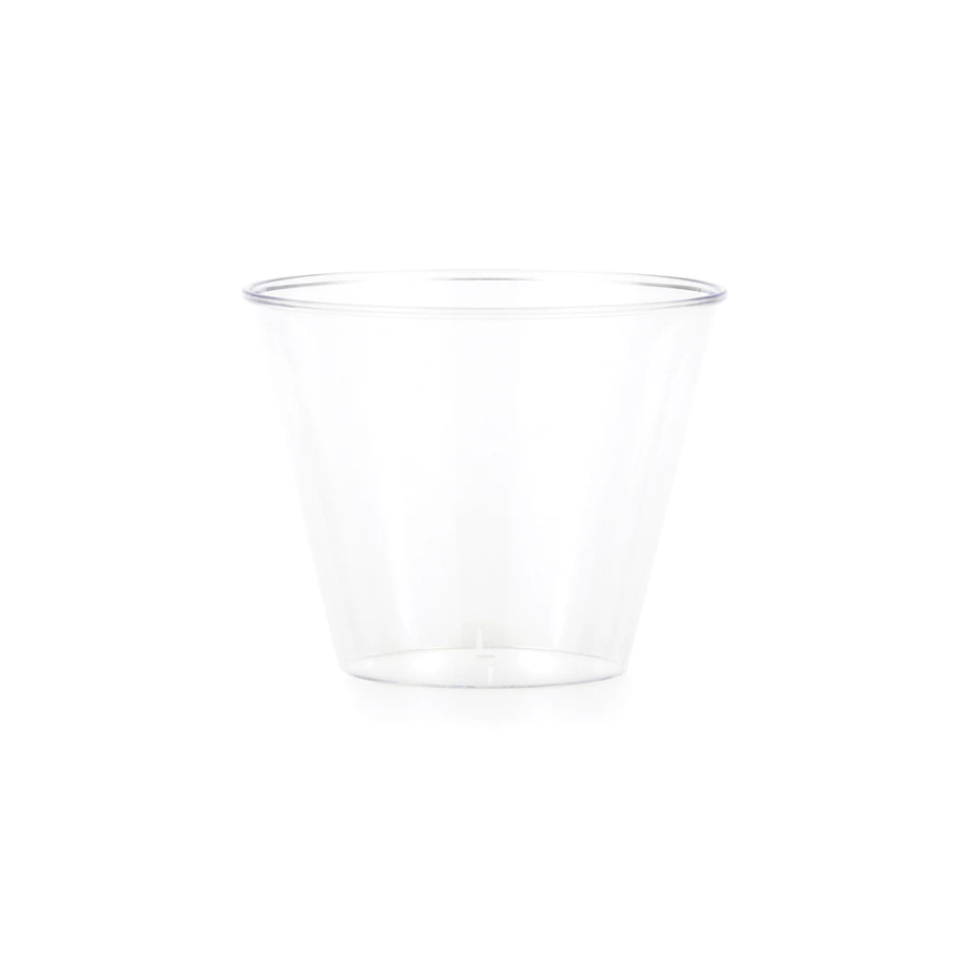 Mini Vasos 266 ml Transparentes (8 pz)