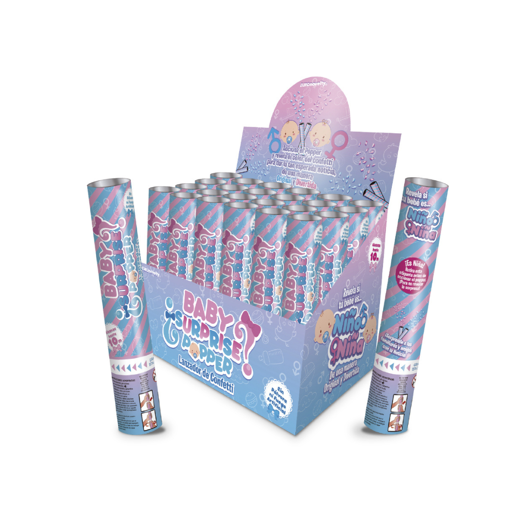 Party Popper Baby Azul