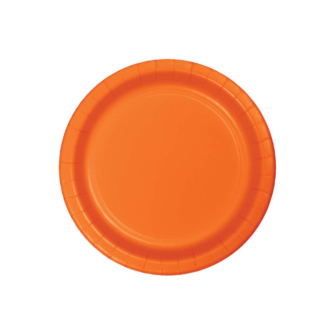Plato 7' Naranja (24 piezas)