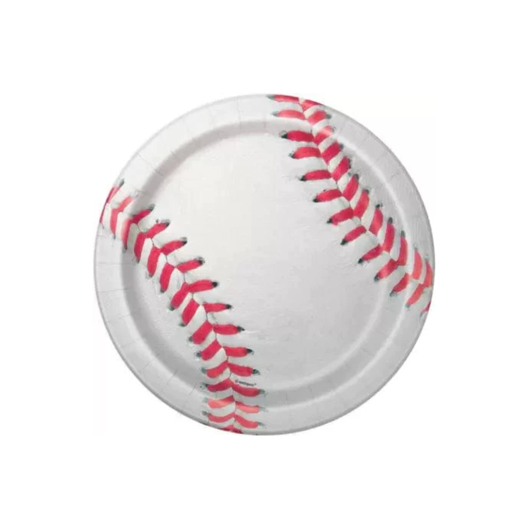 Plato 7" Baseball Party