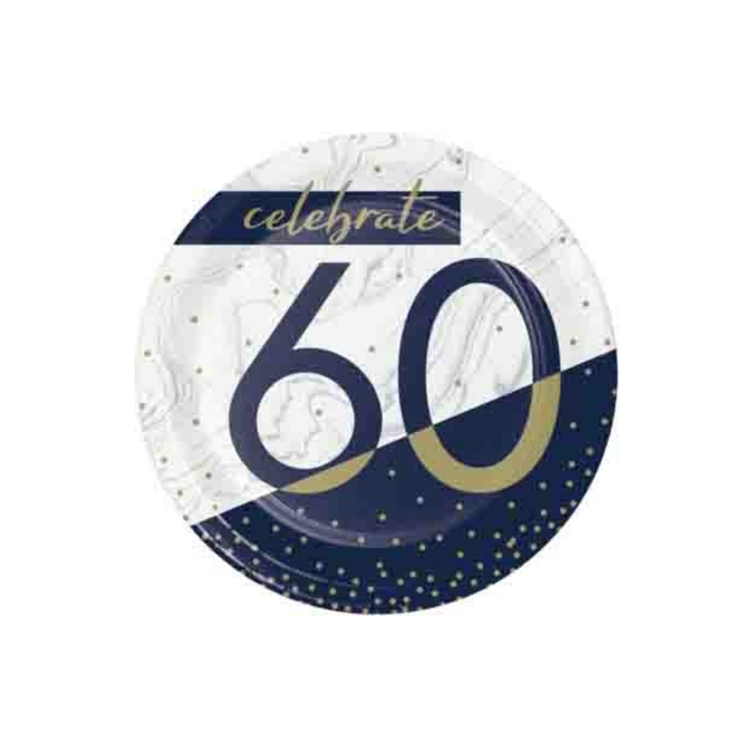 Plato 7" CC Navy & Gold 60
