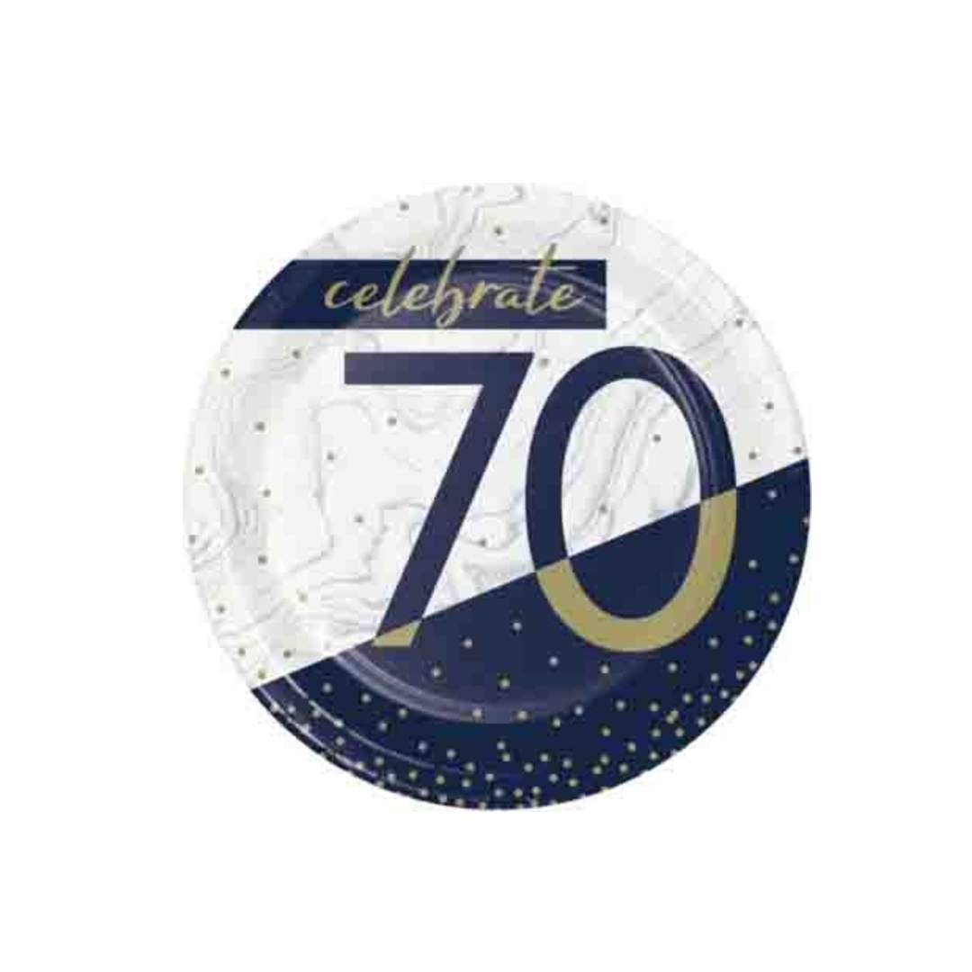 Plato 7" CC Navy & Gold 70