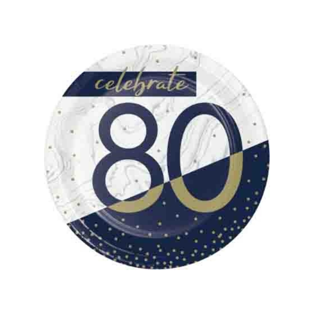 Plato 7" CC Navy & Gold 80