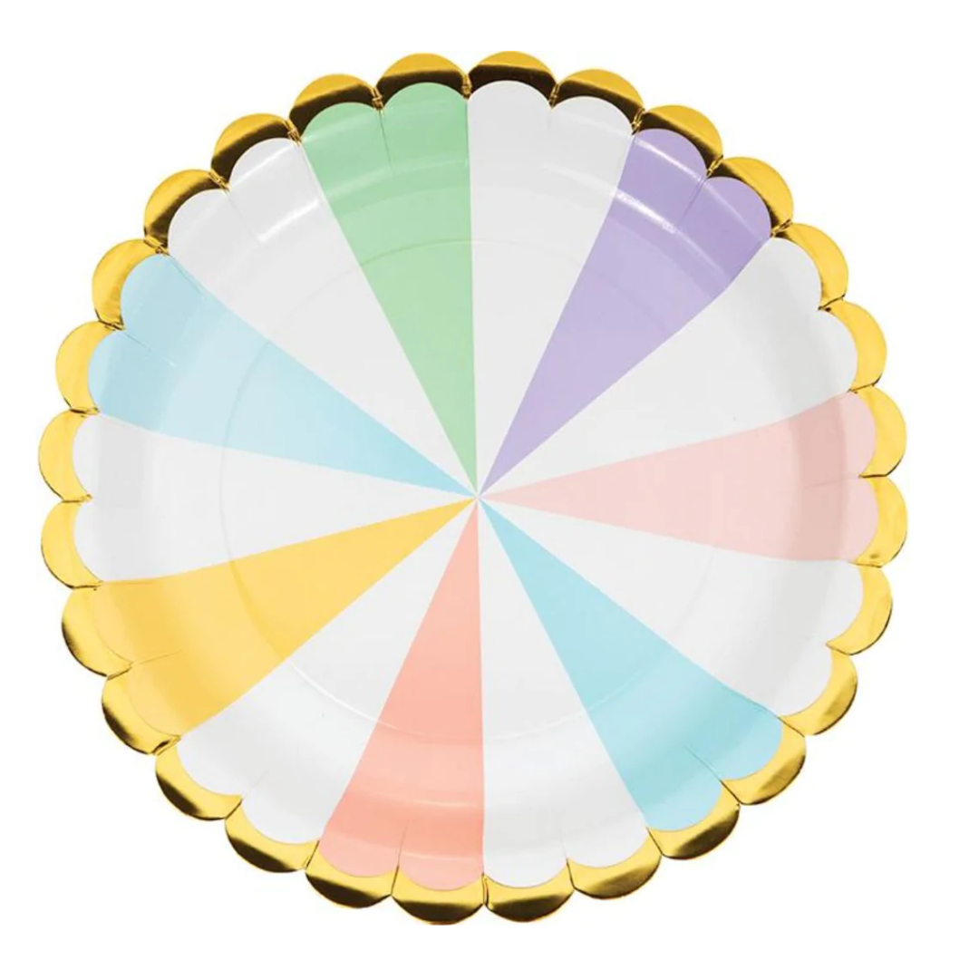 Plato 9" Pastel Celebration