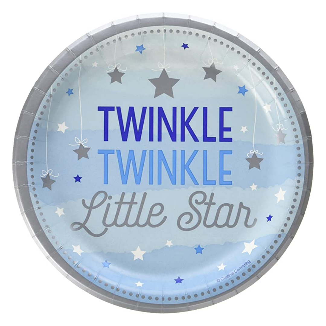 Plato 9" Twinkle Star Blue