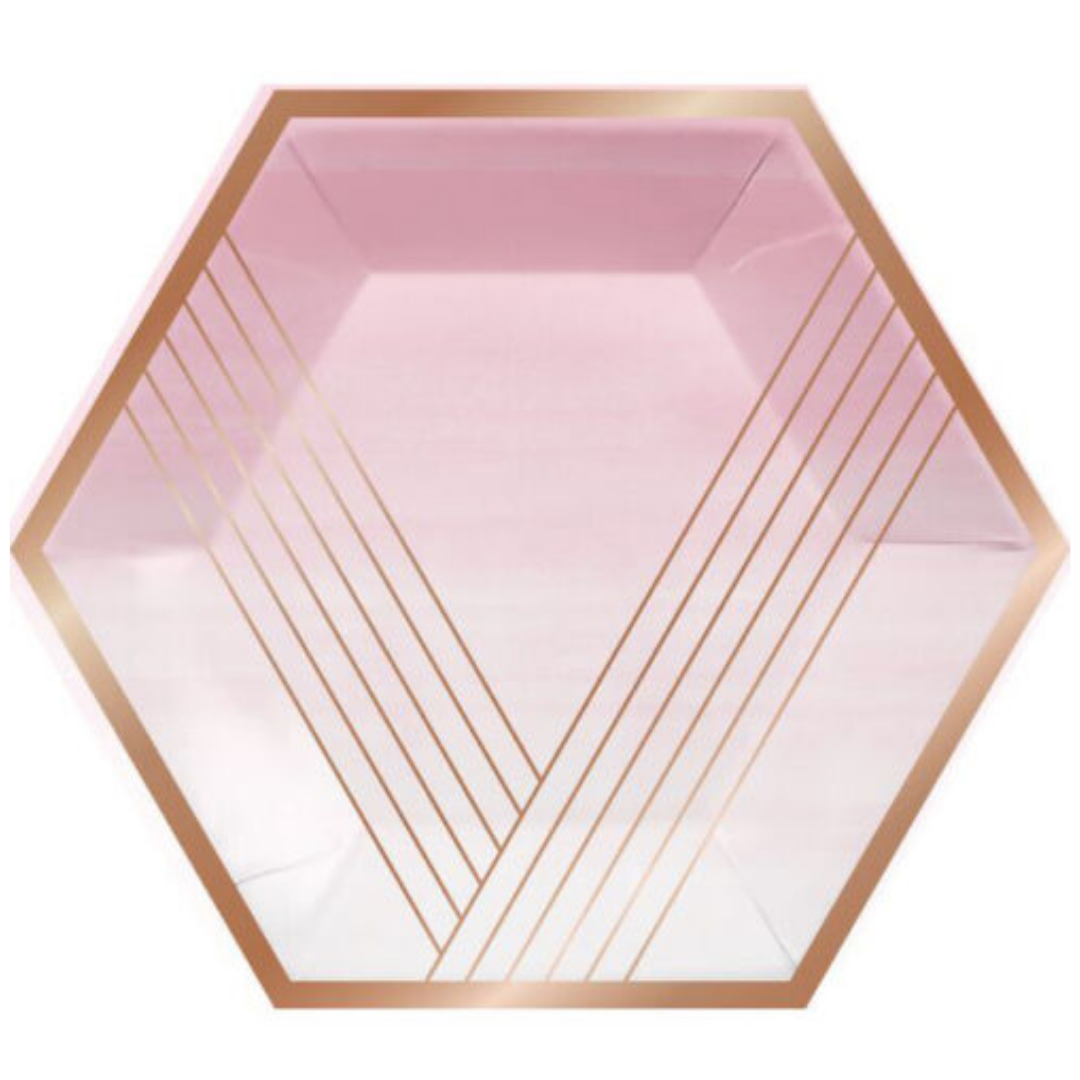 Plato Banquete 10' Rose