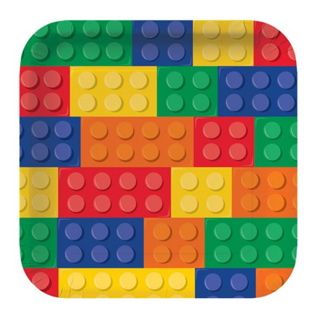 Plato Cuadrado Blocks