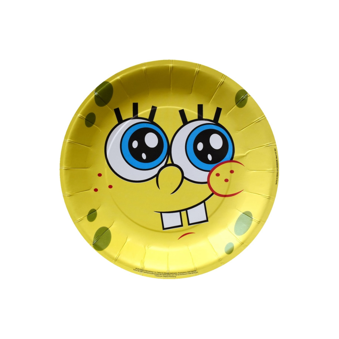 Plato Pastelero Bob Esponja