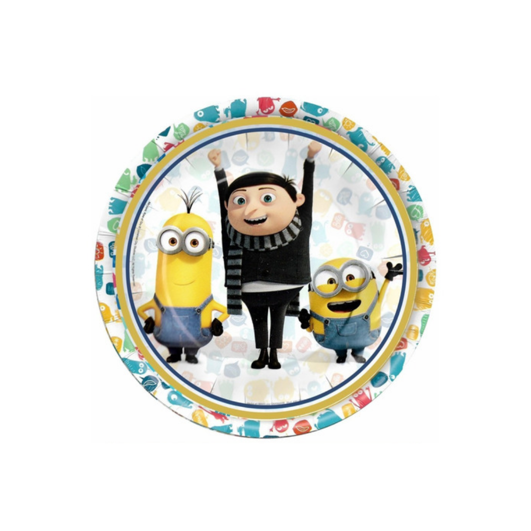Plato Pastelero Minions
