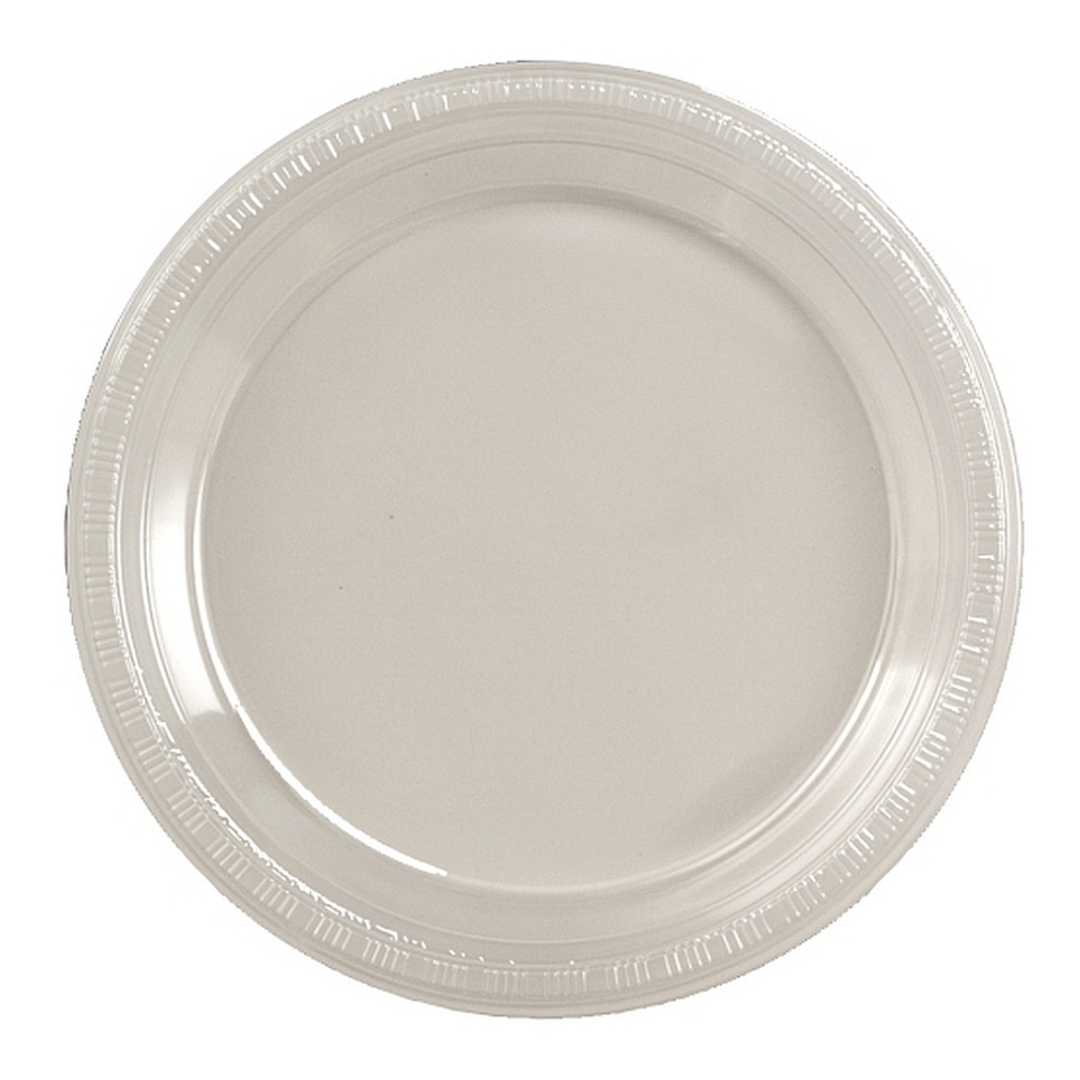 Plato Transparente 9" (20 pz)