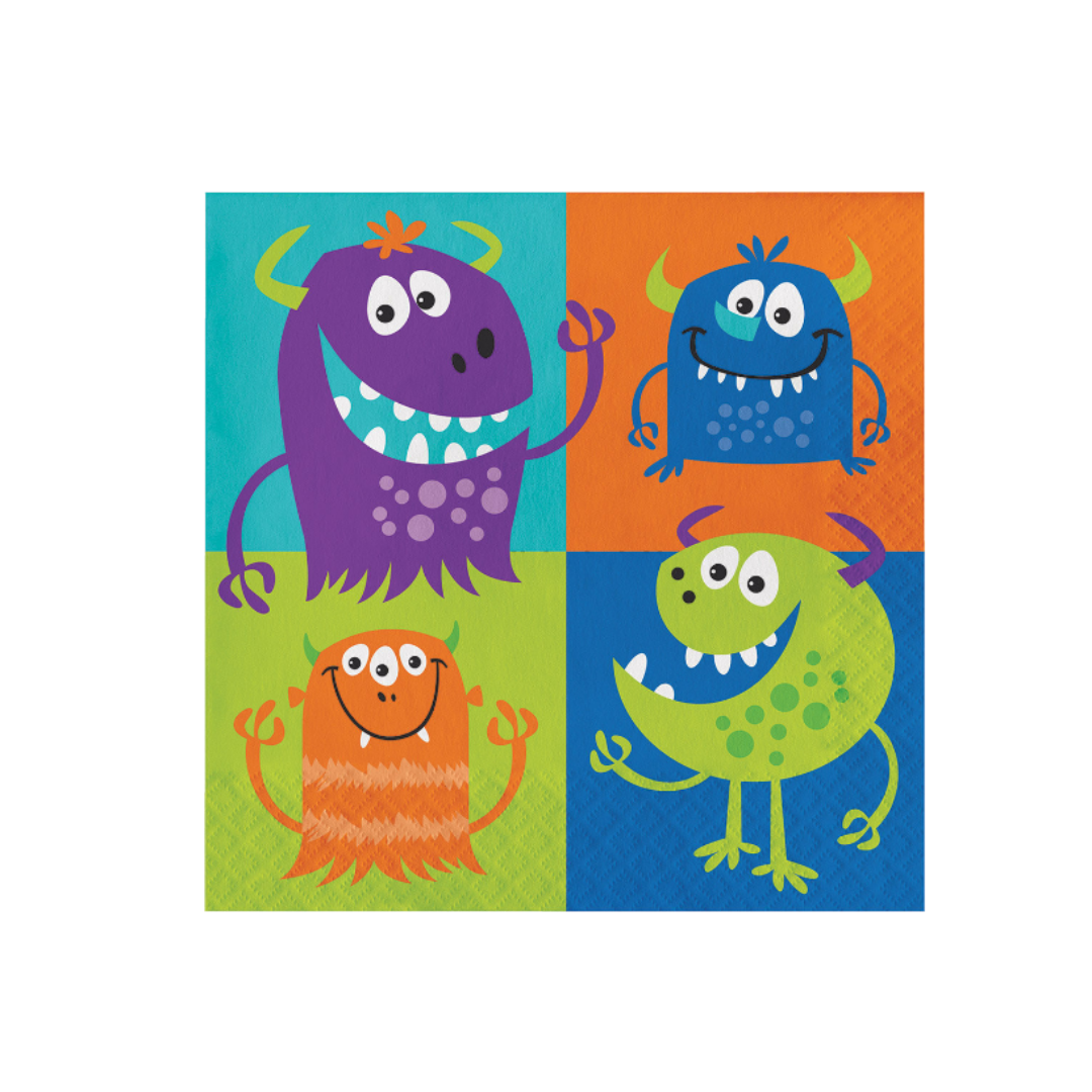 Servilletas LN Fun Monsters