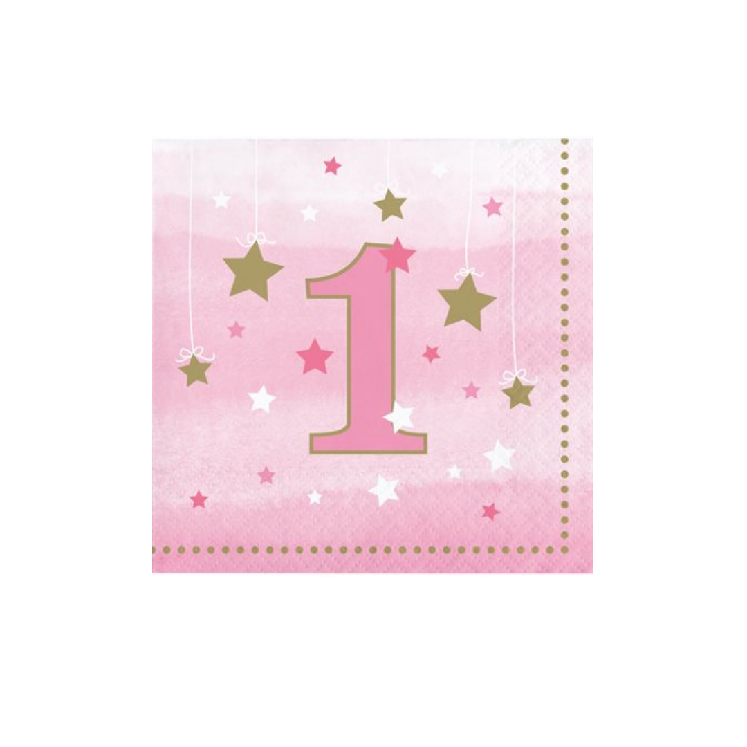 Servilletas BN Little Star Pink
