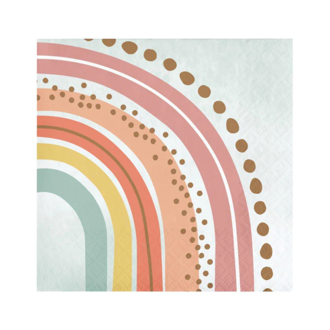 Servilletas Boho Rainbow