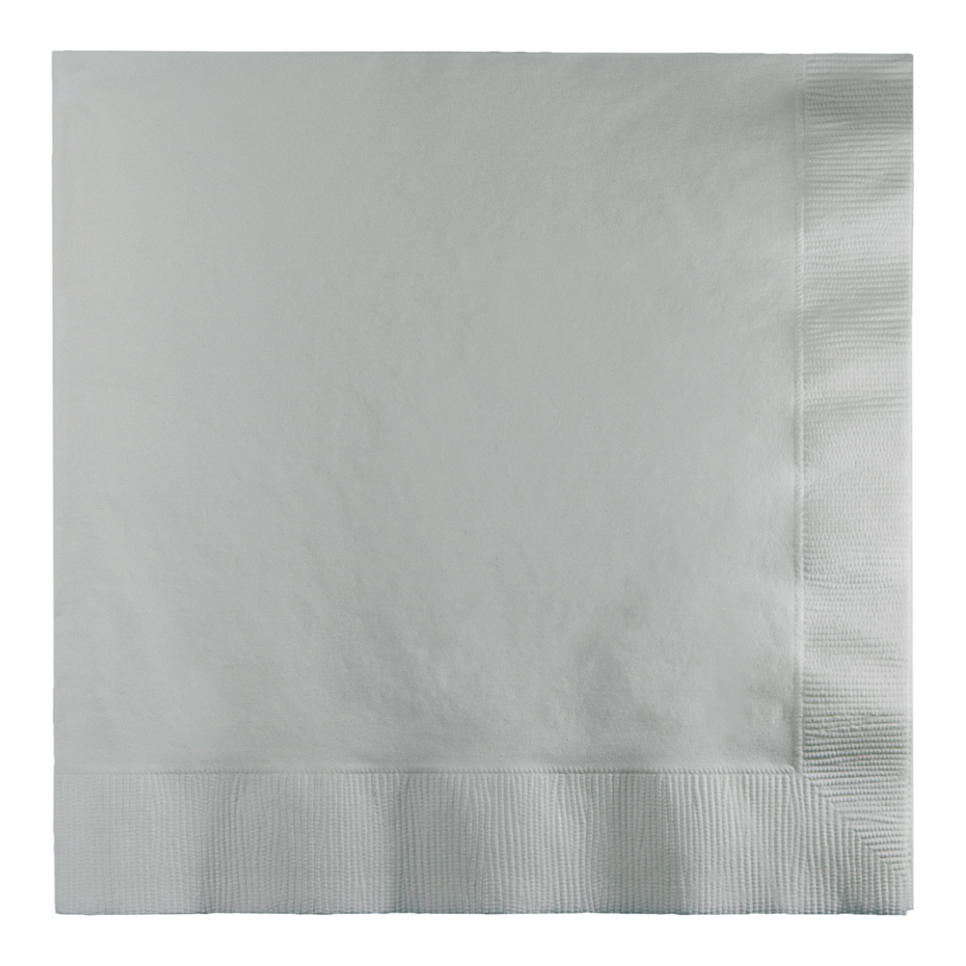 Servilletas Guest Plata (25 piezas)