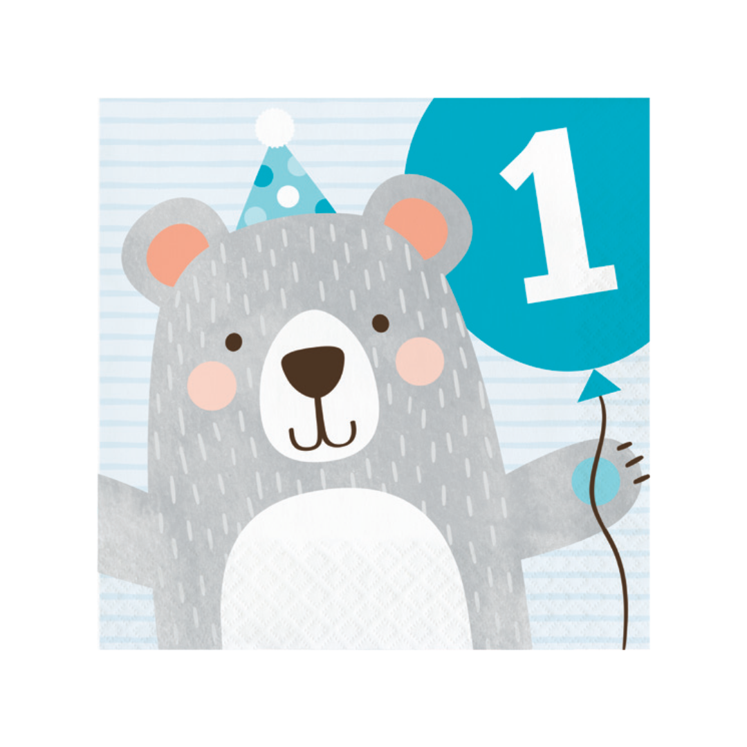 Servilletas LN Birthday Bear