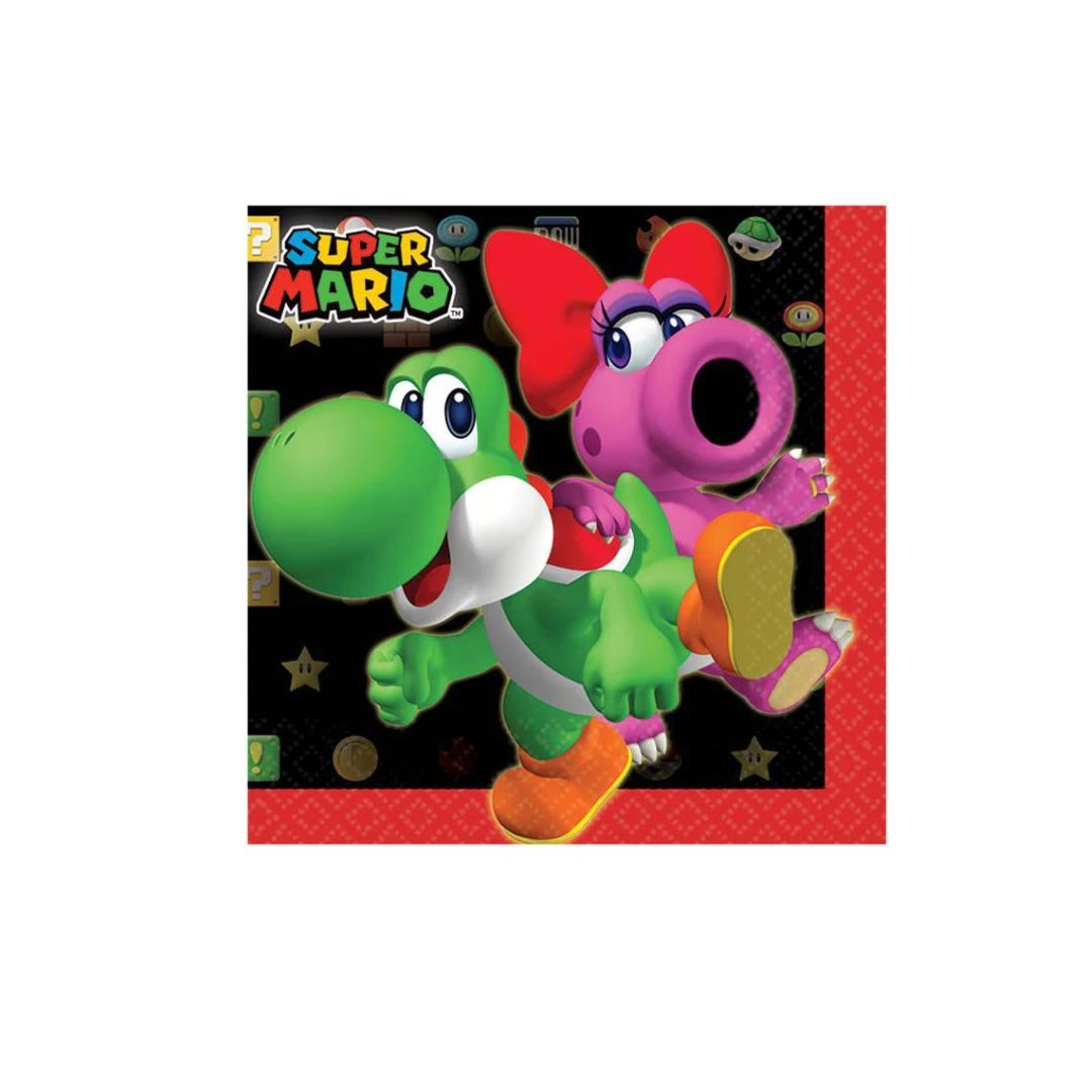 Servilletas Super Mario