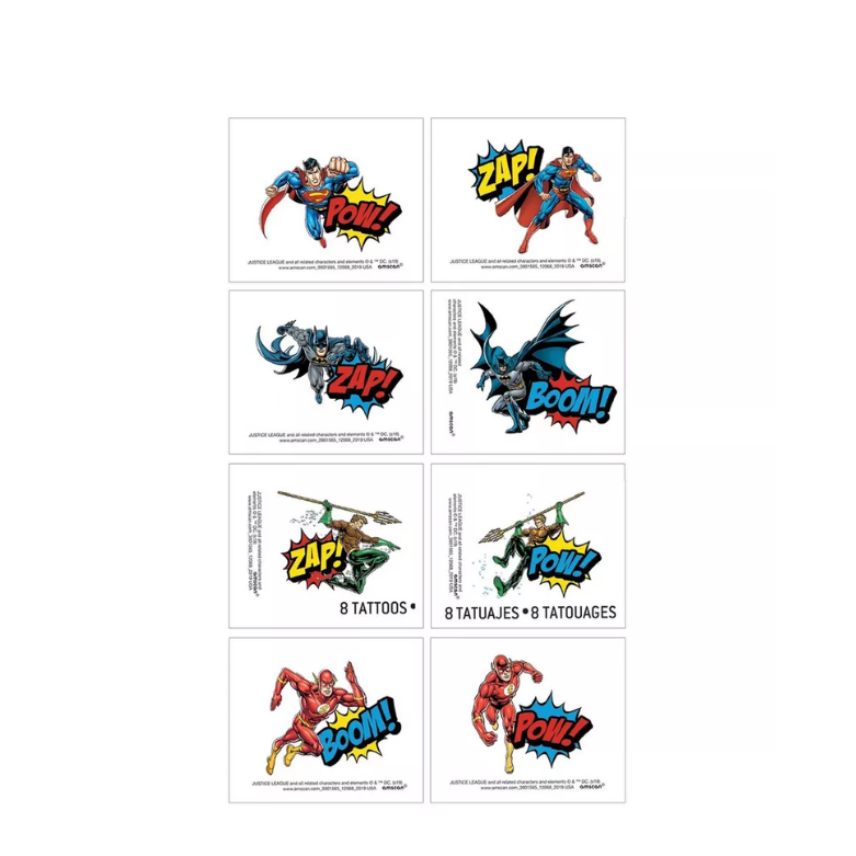 Tatuajes Justice League