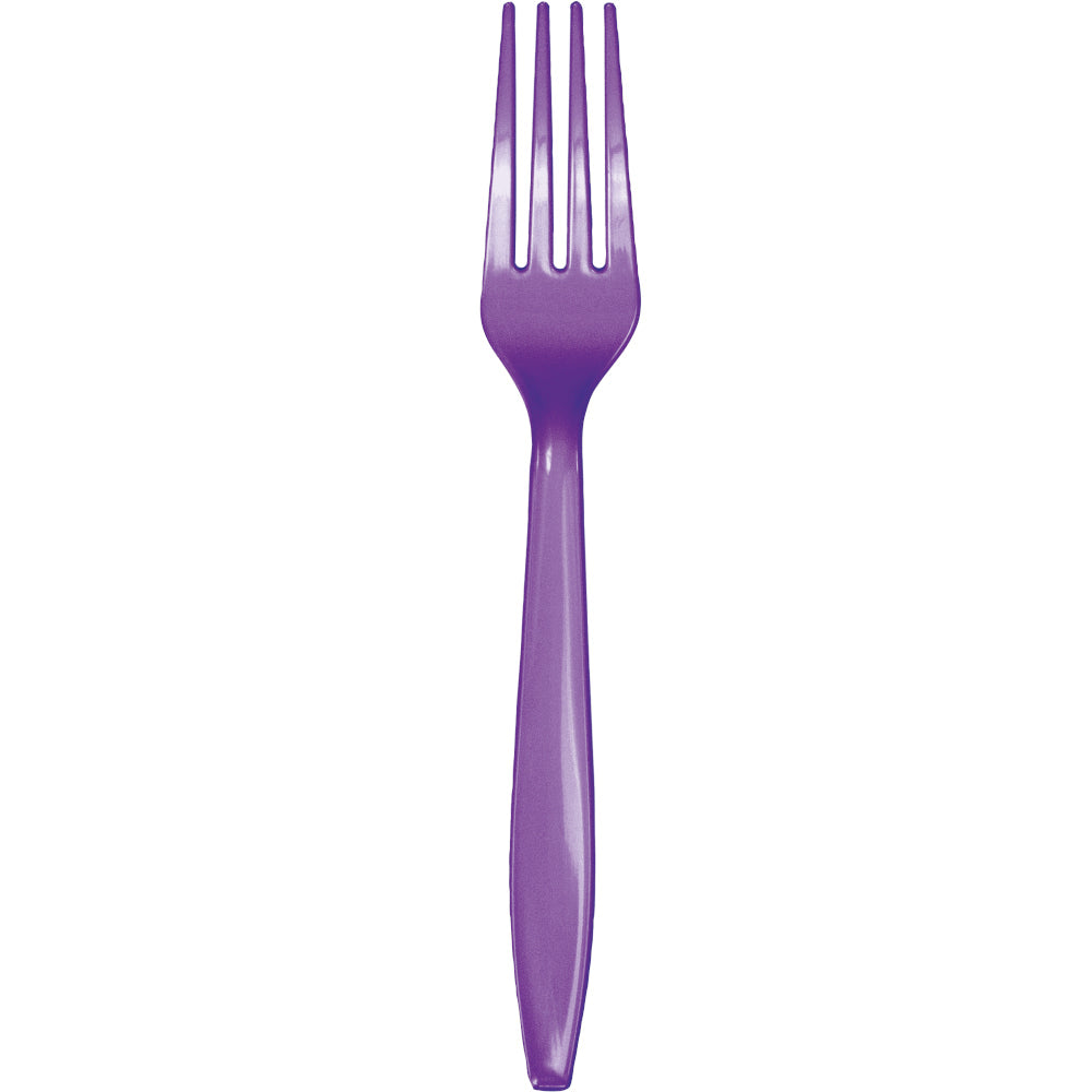 Tenedores Morado (24 piezas)