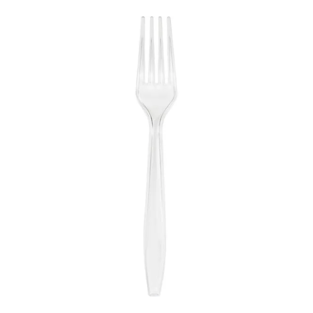 Tenedores Transparentes (24 pz)