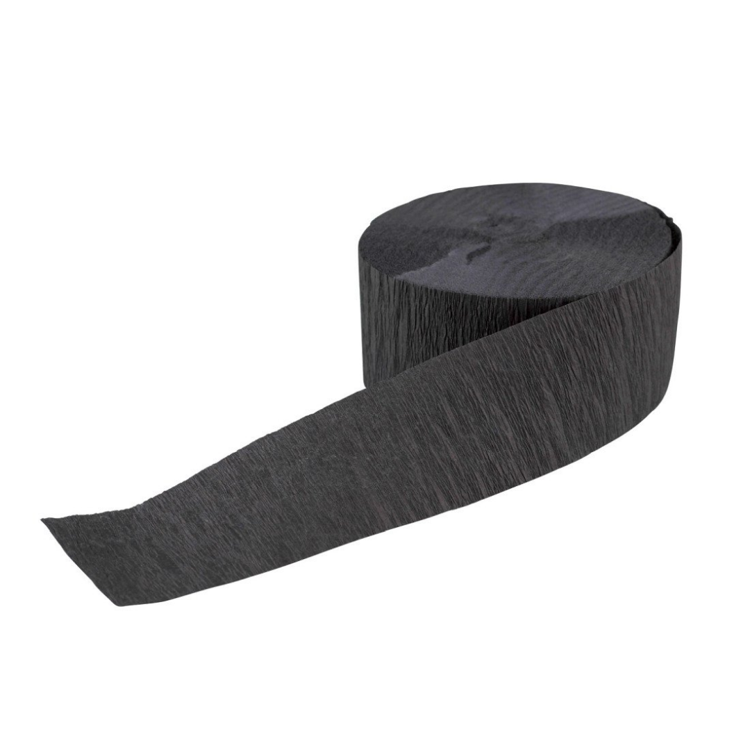 Tira de Crepe 81" Negro