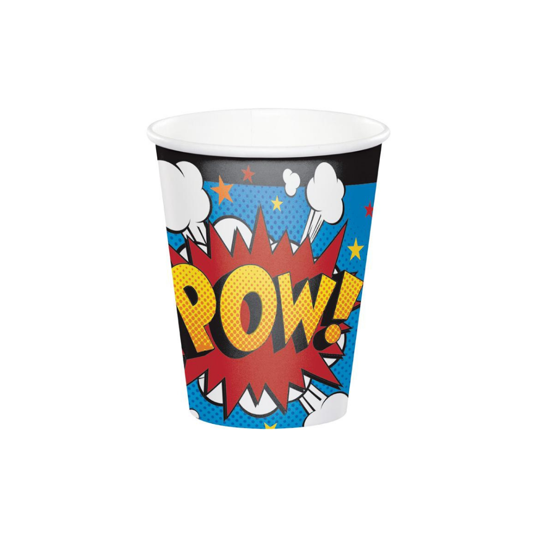 Vaso 9oz Super Hero