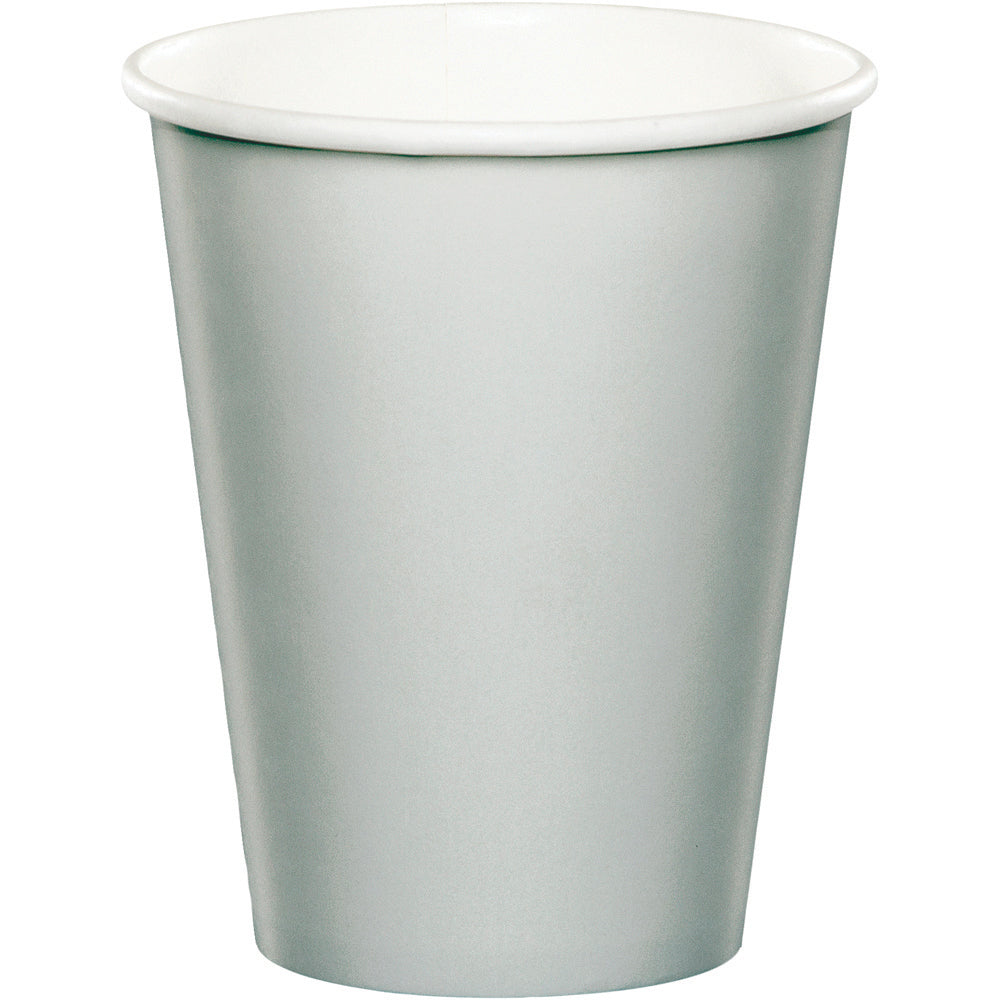 Vaso 9 oz Plata (24 piezas)