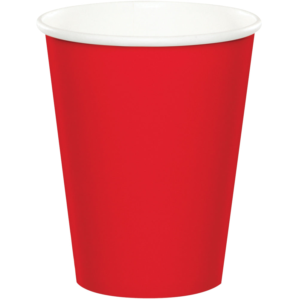 Vaso 9 oz Rojo (24 piezas)