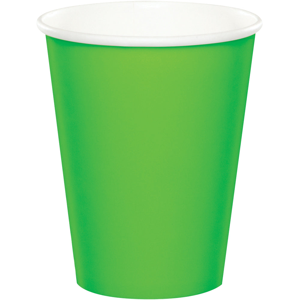 Vaso 9 oz Verde Kiwi (24 piezas)
