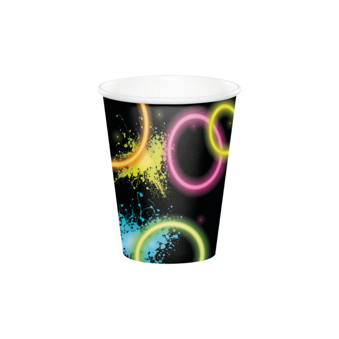 Vaso 9oz Glow Party